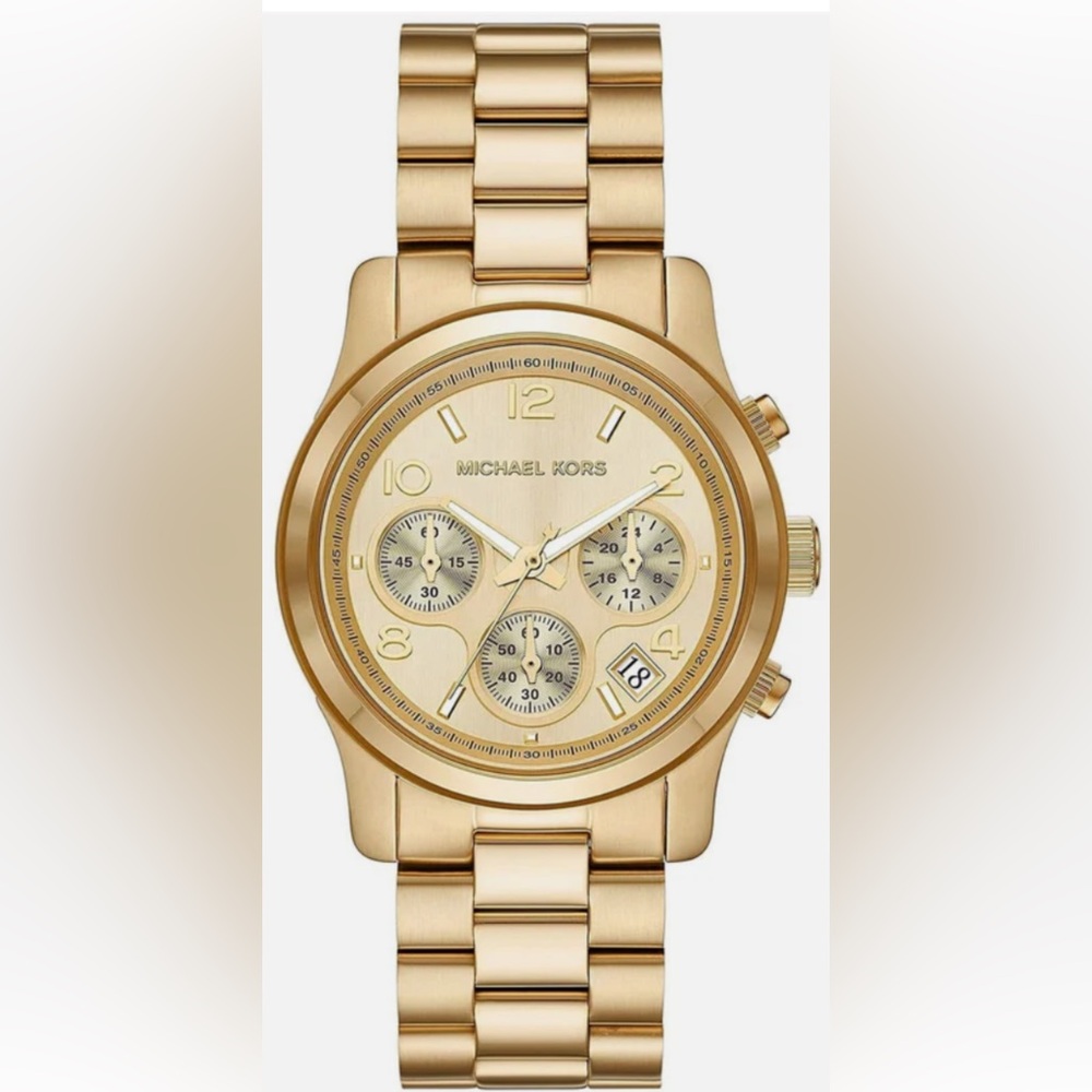 Michael Kors Women’s Watch Runway Gold Tone